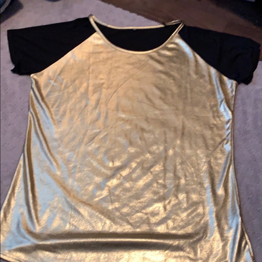 Metallic Tee